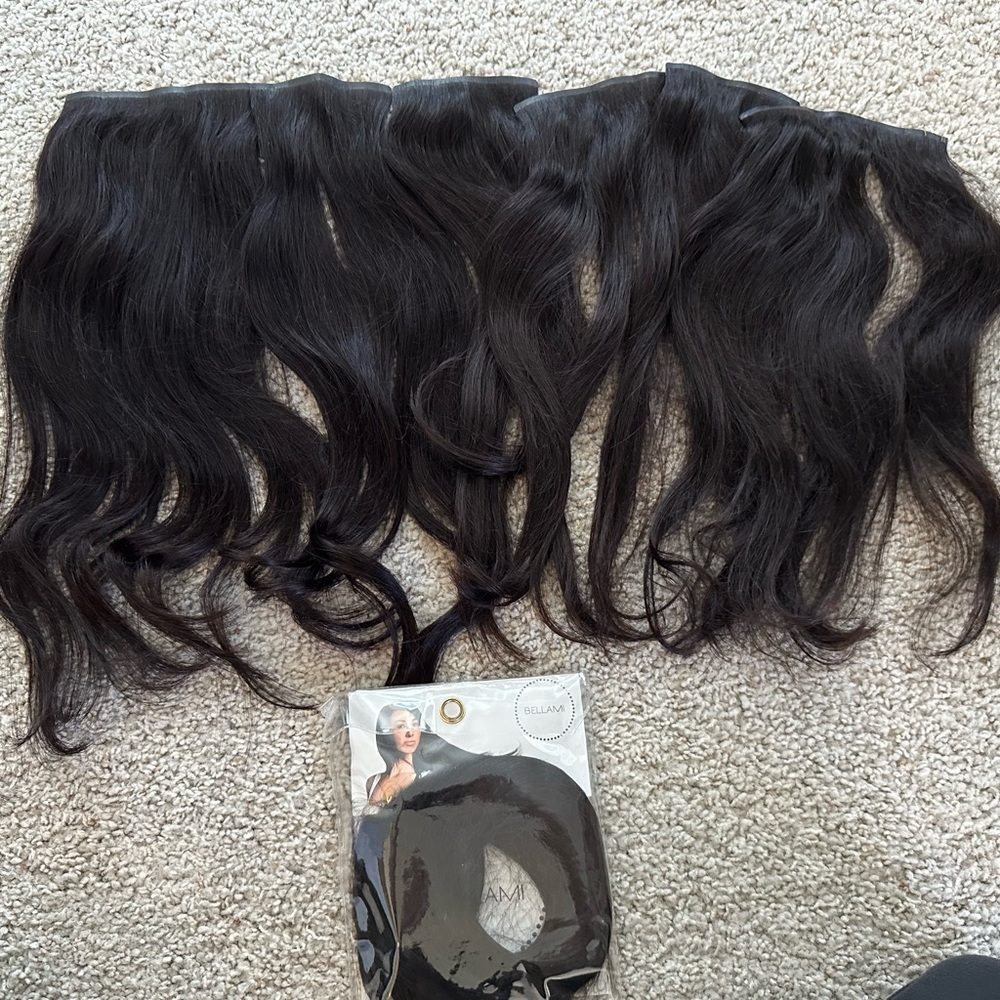 BELLAMI Silk Seam Extensions in Off Black